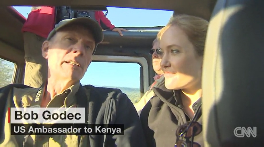 Great Grevys Rally - Bob Godec US Embassdor to Kenya