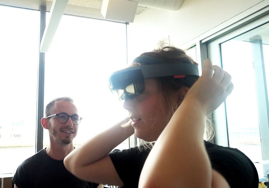 HOLOLENS - DAHRC Researchers - Aaron and Francesca 1 - WEB